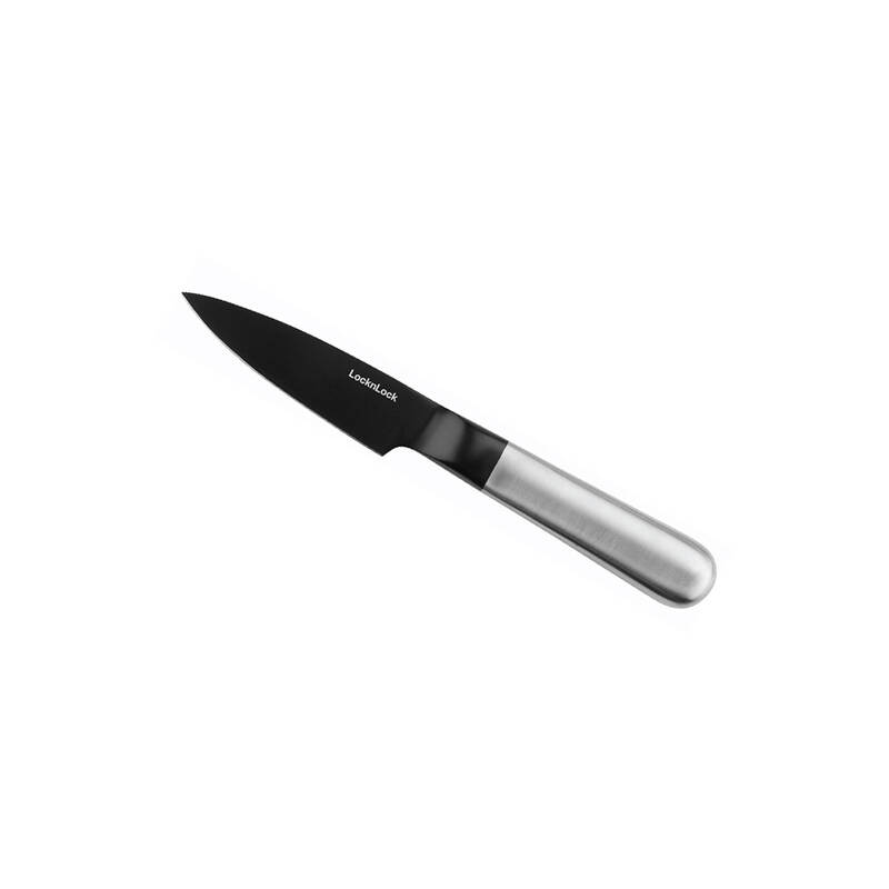 Dao nhà bếp inox phủ chống dính LocknLock - Màu đen CKK922/CKK923/CKK924 thép không gỉ chất lượng cao image number null